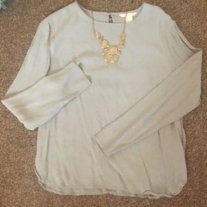 Light blue H&M blouse